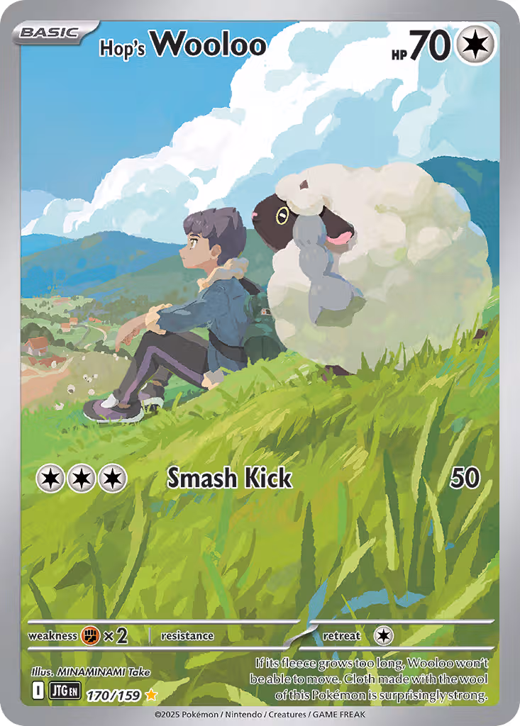 Hop's Wooloo 170/159 Pokemon card