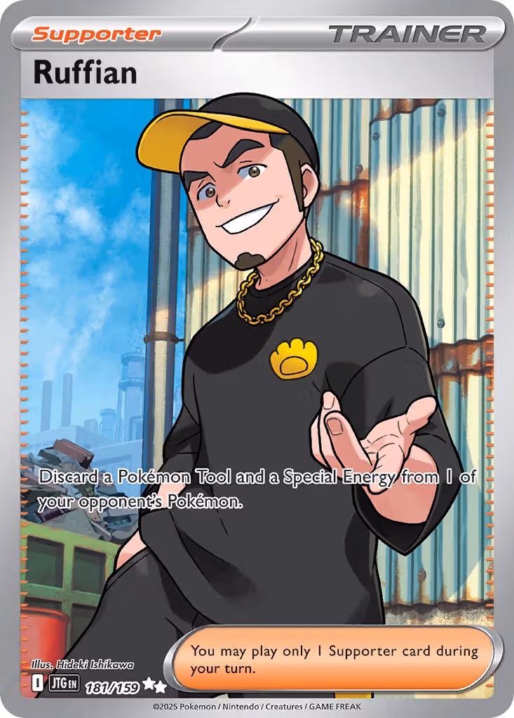 Ruffian 181/159 Pokemon card