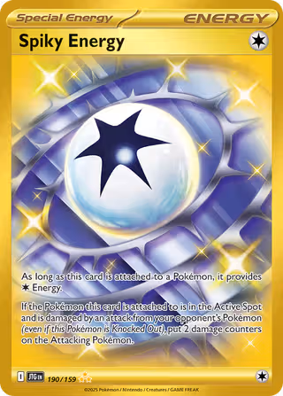 Spiky Energy 190/159 Pokemon card