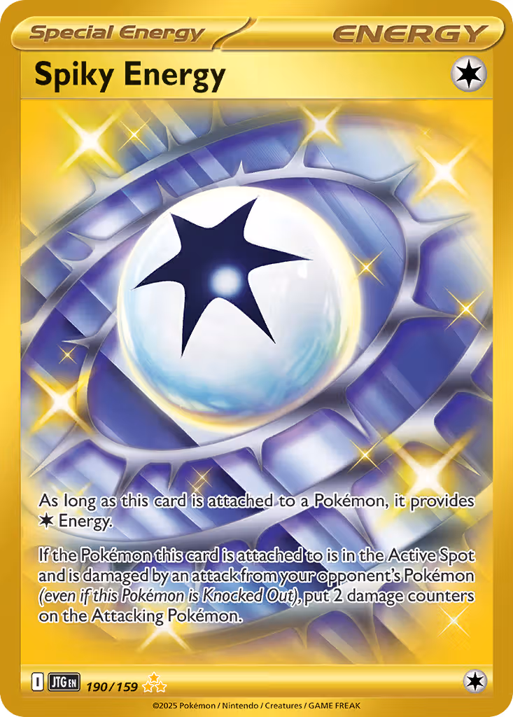 Spiky Energy 190/159 Pokemon card