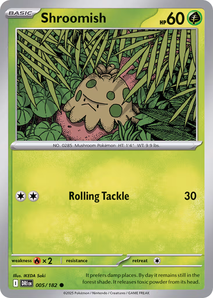 Shroomish 5/182 Pokemon card