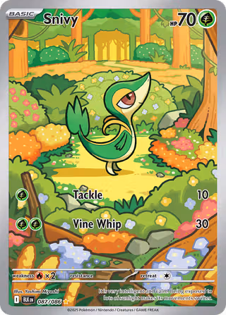 Snivy 87/86 Pokemon card