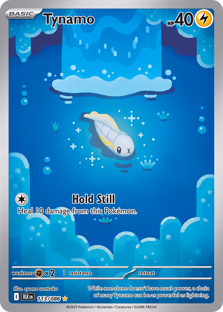 Tynamo 113/86 Pokemon card