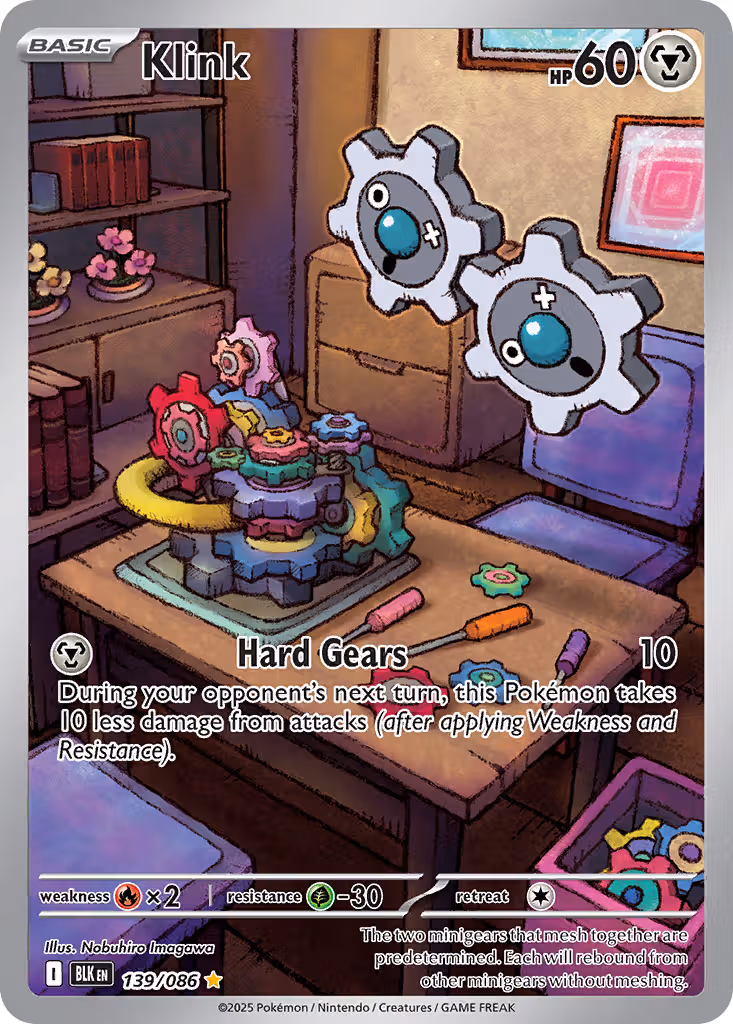 Klink 139/86 Pokemon card