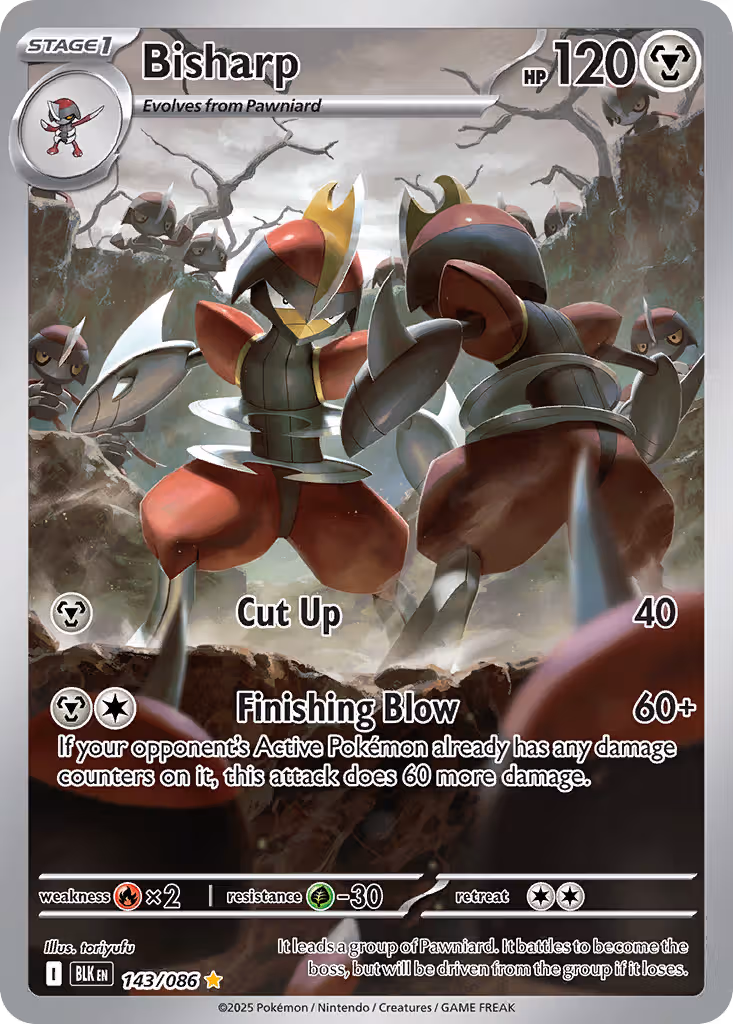 Bisharp 143/86 Pokemon card