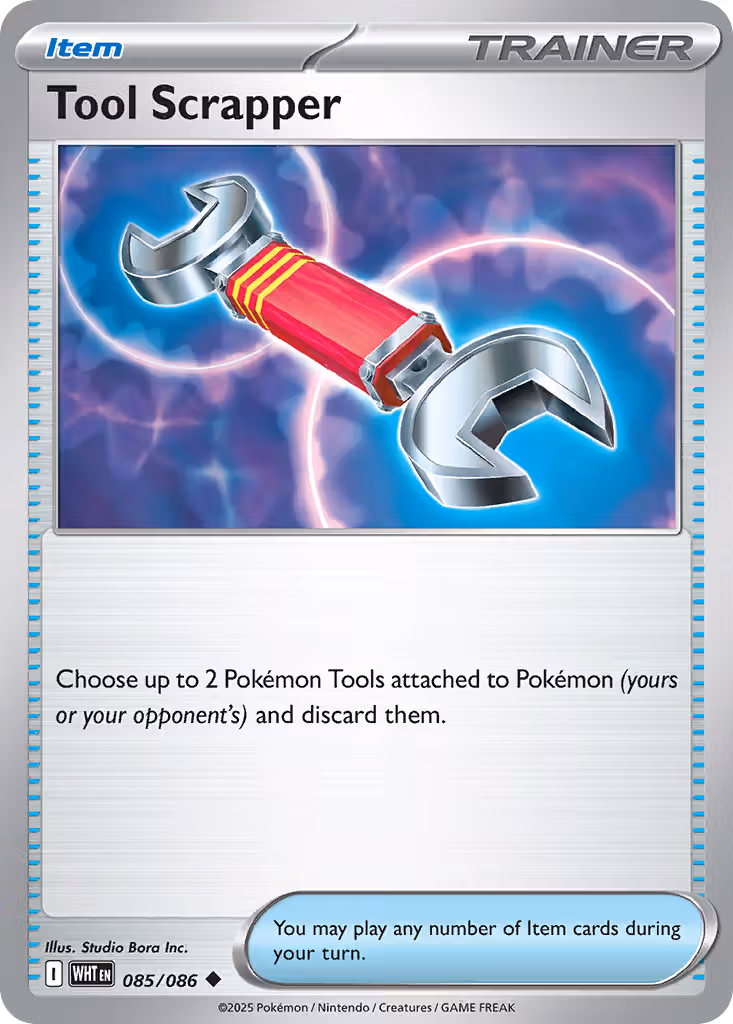 Tool Scrapper 85/86 Pokemon card