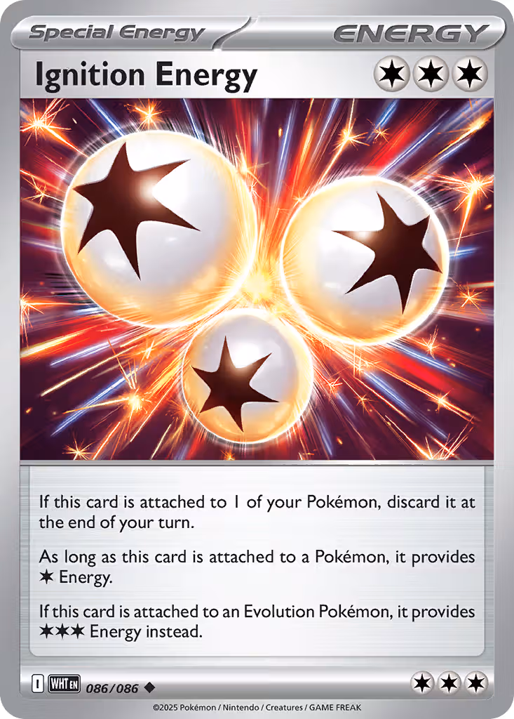 Ignition Energy 86/86 Pokemon card