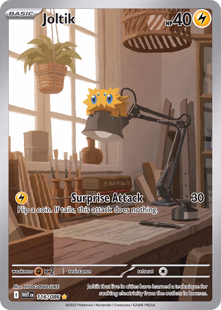 Joltik 116/86 Pokemon card