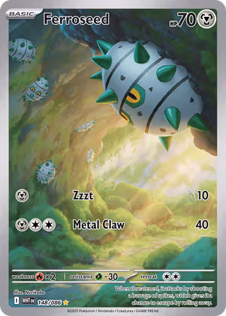Ferroseed 148/86 Pokemon card