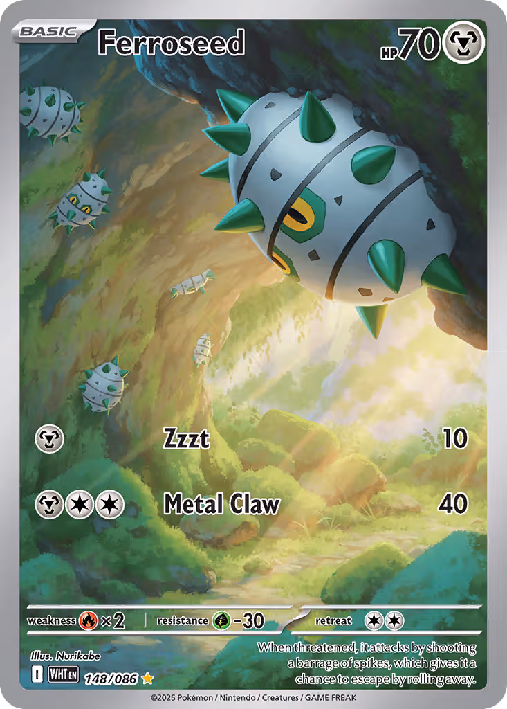 Ferroseed 148/86 Pokemon card