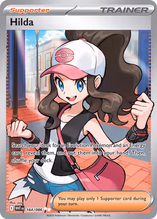Hilda 164/86 Pokemon card