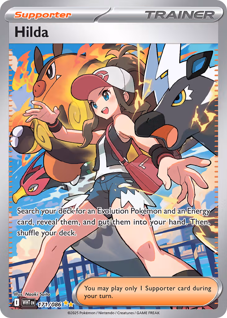 Hilda 171/86 Pokemon card