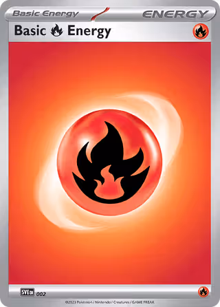 Fire Energy 2/24 Pokemon card