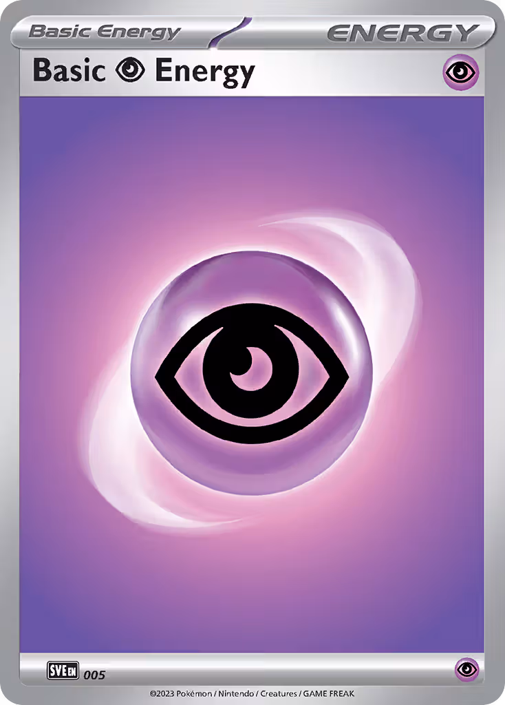 Psychic Energy 5/24 Pokemon card