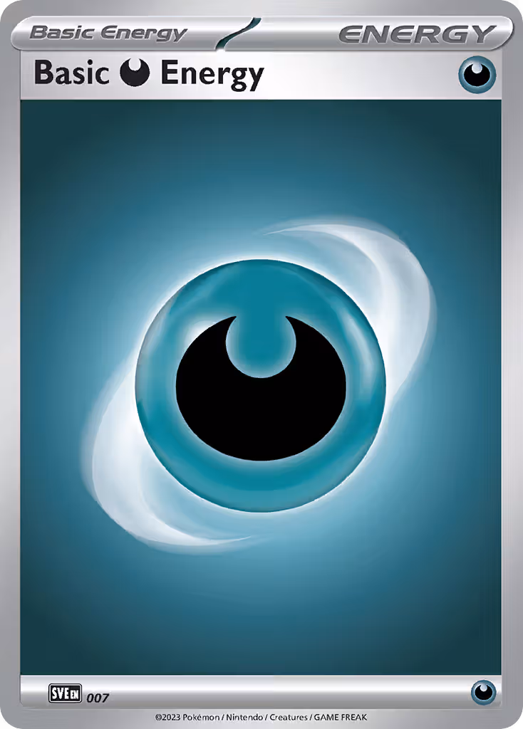 Darkness Energy 7/24 Pokemon card