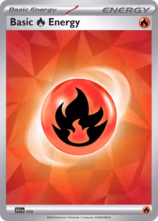 Fire Energy 10/24 Pokemon card