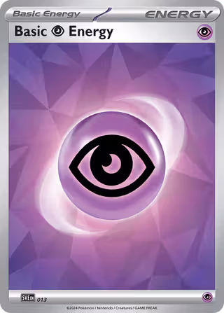 Psychic Energy 13/24 Pokemon card