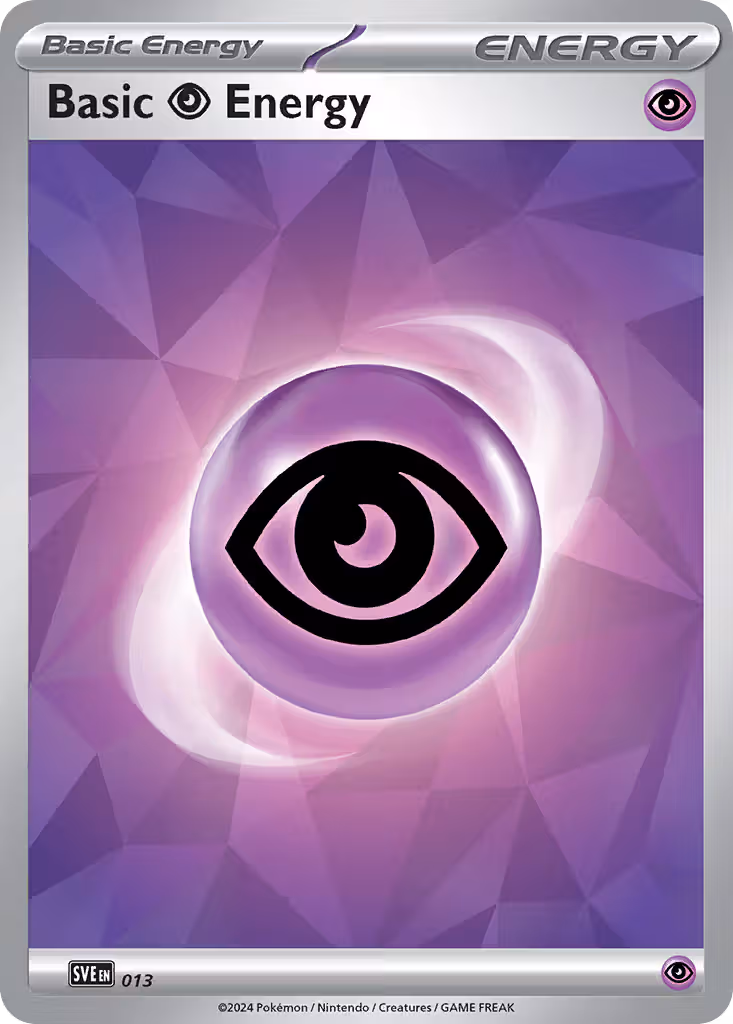 Psychic Energy 13/24 Pokemon card