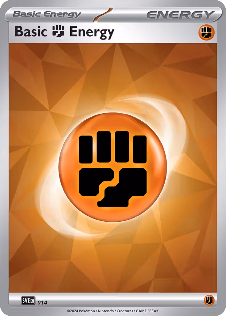 Fighting Energy 14/24 Pokemon card