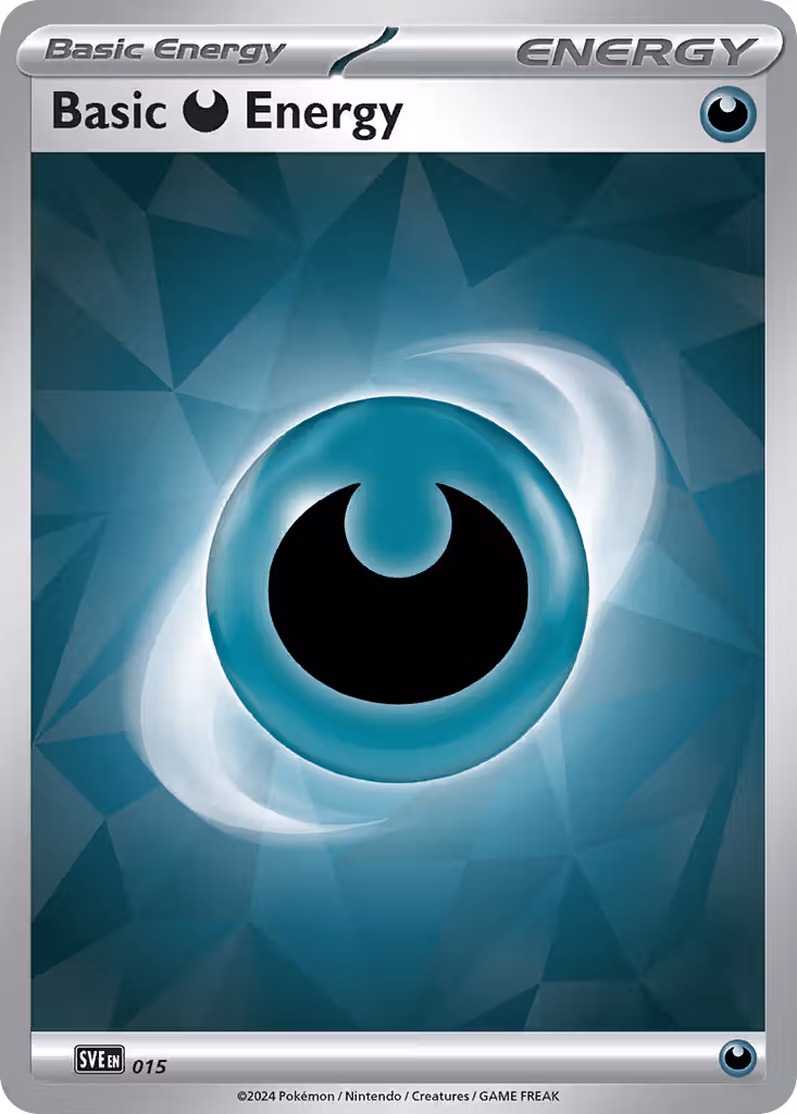 Darkness Energy 15/24 Pokemon card