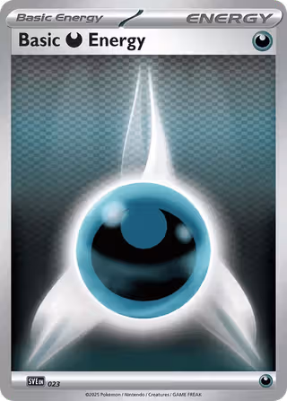 Darkness Energy 23/24 Pokemon card