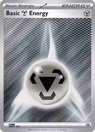 Metal Energy 24/24 Pokemon card