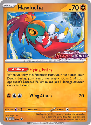 Hawlucha 7/225 Pokemon card