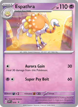Espathra 10/225 Pokemon card