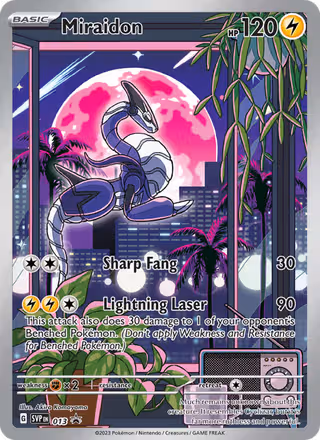 Miraidon 13/225 Pokemon card