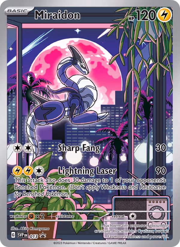 Miraidon 13/225 Pokemon card