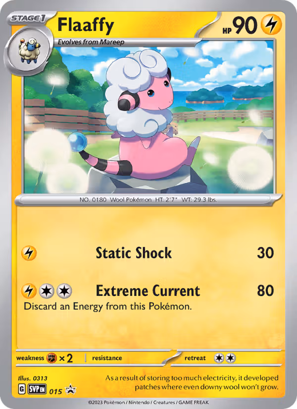 Flaaffy 15/225 Pokemon card