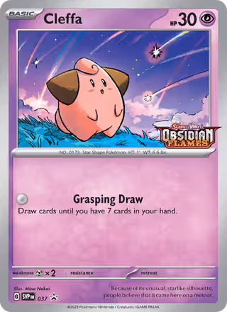 Cleffa 37/225 Pokemon card