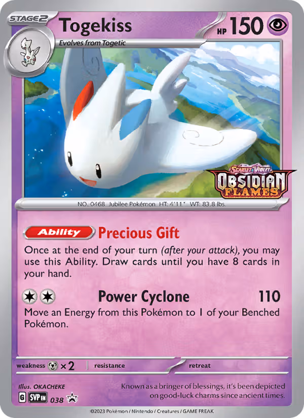 Togekiss 38/225 Pokemon card