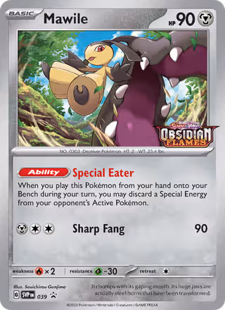 Mawile 39/225 Pokemon card