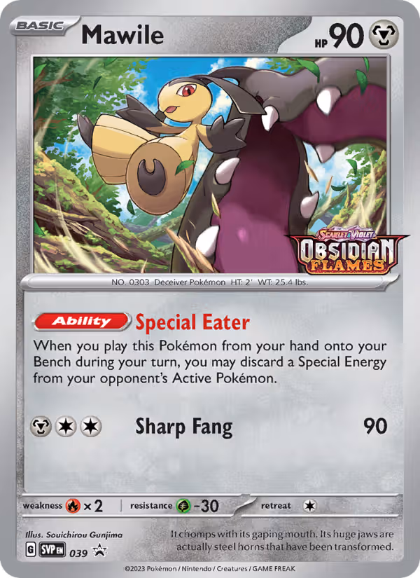 Mawile 39/225 Pokemon card