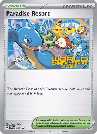 Paradise Resort 45/225 Pokemon card