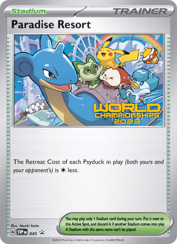 Paradise Resort 45/225 Pokemon card