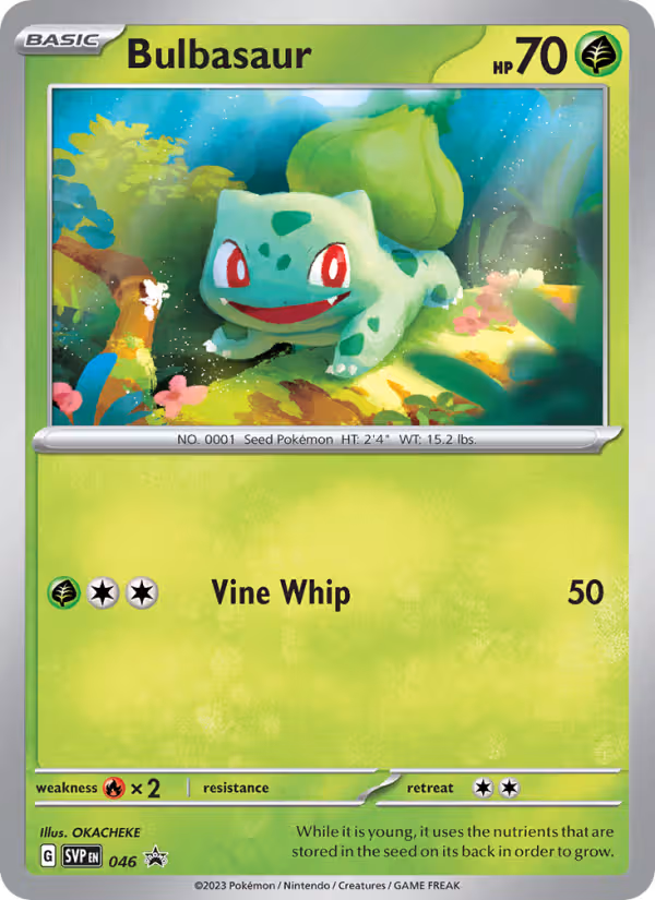 Bulbasaur 46/225 Pokemon card