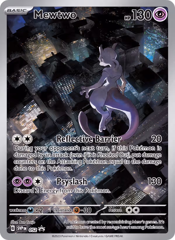 Mewtwo 52/225 Pokemon card