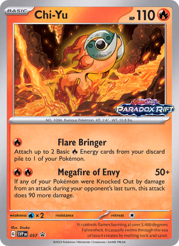 Chi-Yu 57/225 Pokemon card