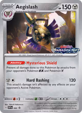 Aegislash 60/225 Pokemon card