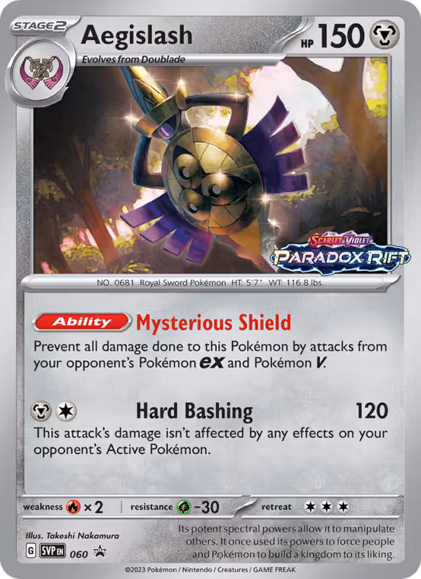 Aegislash 60/225 Pokemon card