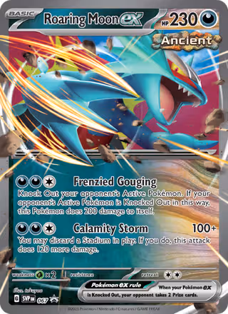 Roaring Moon ex 67/225 Pokemon card