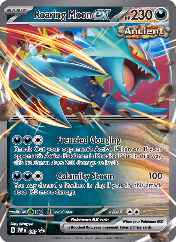 Roaring Moon ex 67/225 Pokemon card