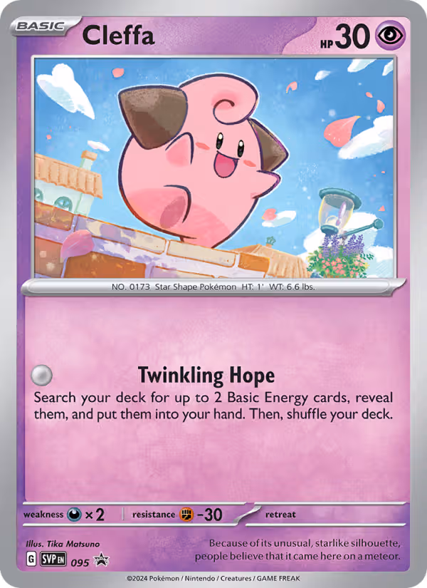 Cleffa 95/225 Pokemon card
