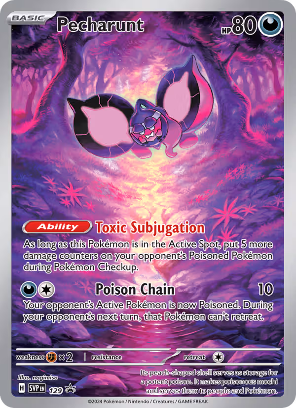 Pecharunt 129/225 Pokemon card
