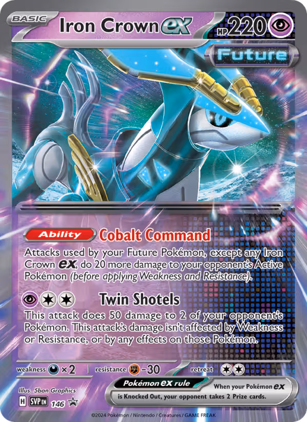 Iron Crown ex 146/225 Pokemon card