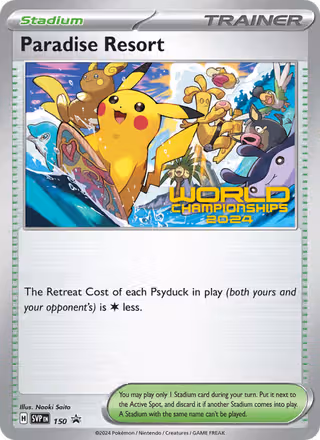 Paradise Resort 150/225 Pokemon card