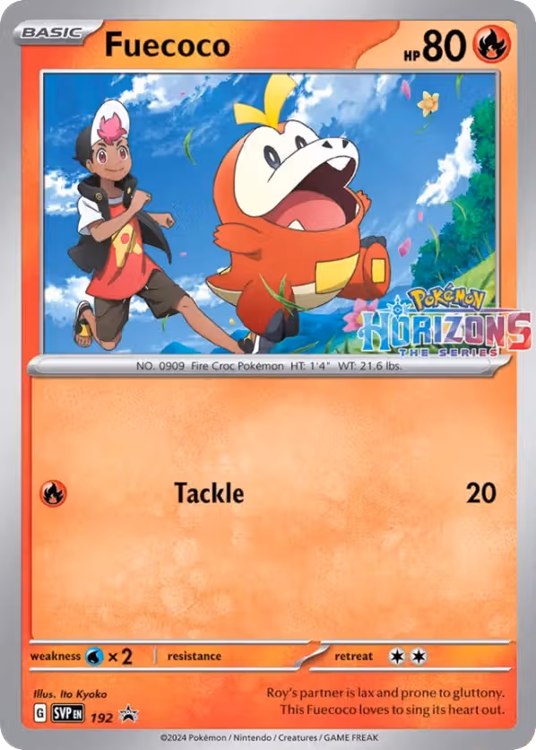 Fuecoco 192/225 Pokemon card