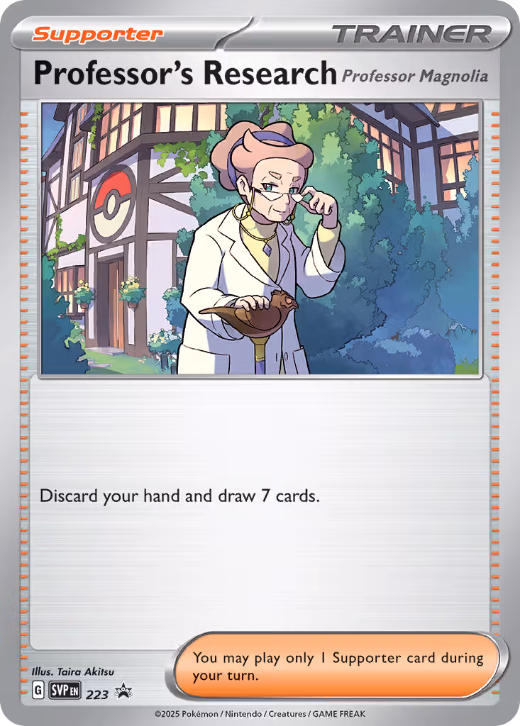 Professor's Research 223/225 Pokemon card